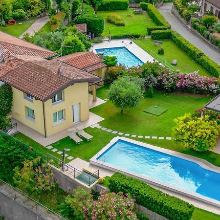 Vila Piscina Panoramica - La Casa Volante Soiano Del Lago Exteriér fotografie