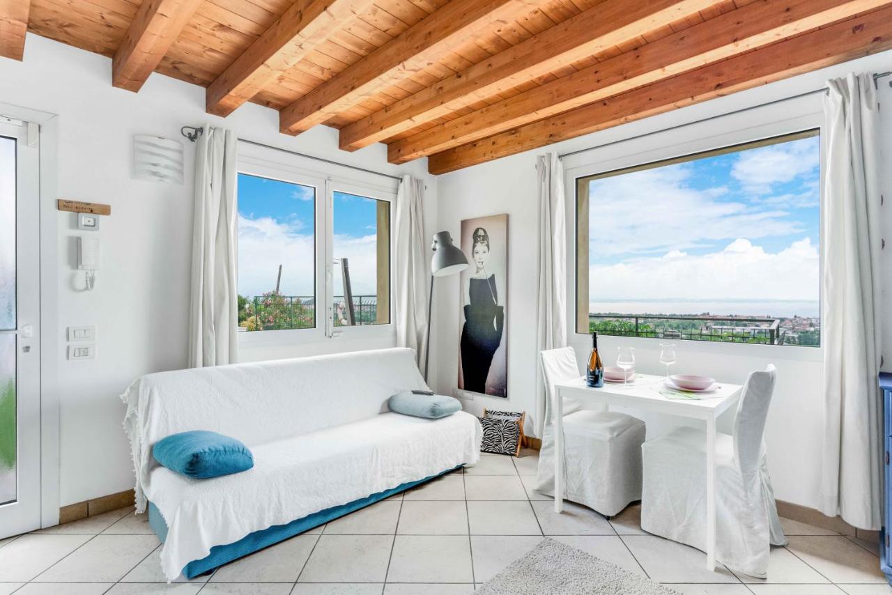 Vila Piscina Panoramica - La Casa Volante Soiano Del Lago Exteriér fotografie